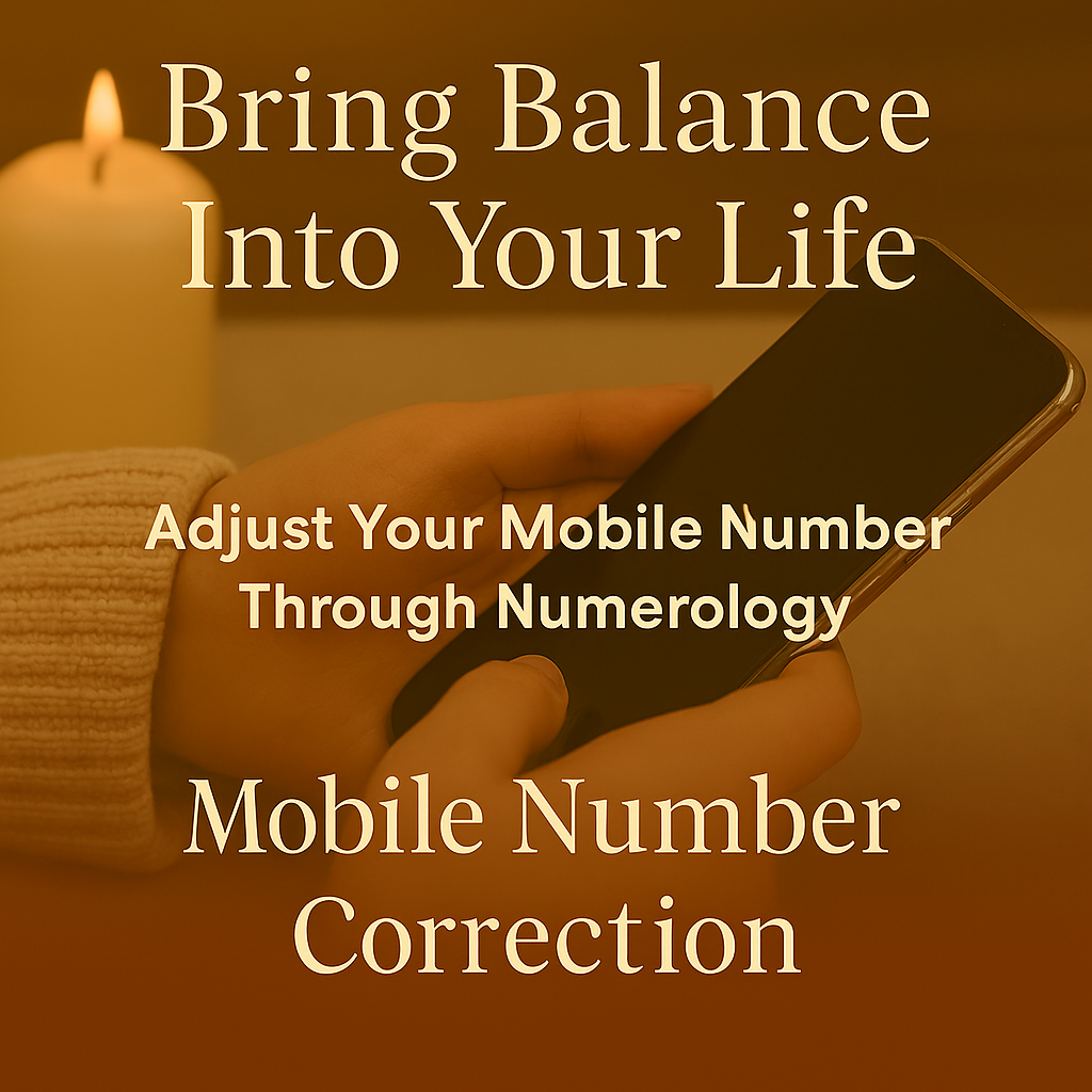 Mobile Number Correction
