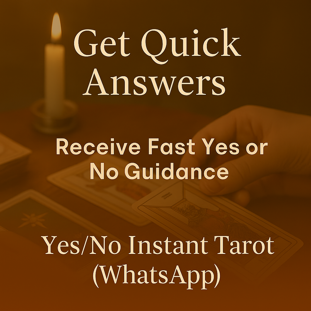 Yes/No Instant Tarot (WhatsApp)
 – Occul...