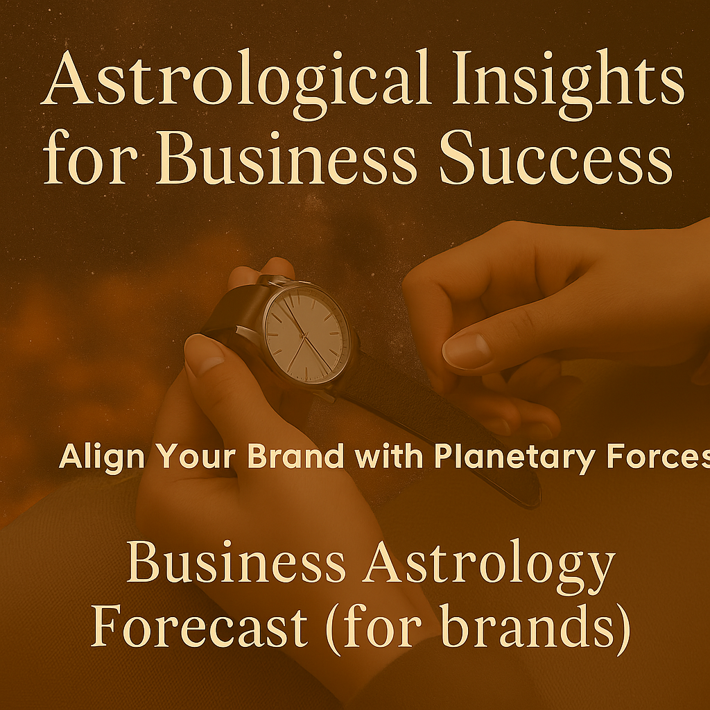 Business Astrology Forecast (for brands)