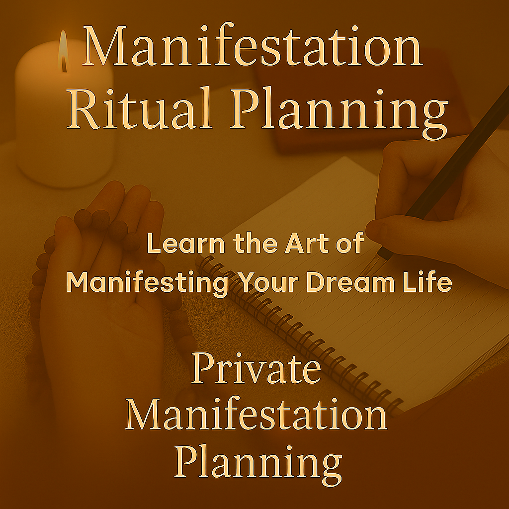 Manifestation Ritual Planning