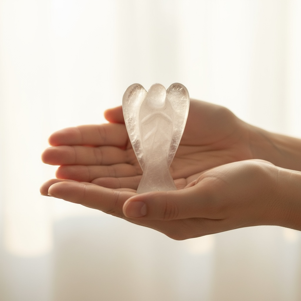 Rose Quartz Angel – Angel of Love, Compassion & Emotional Healing