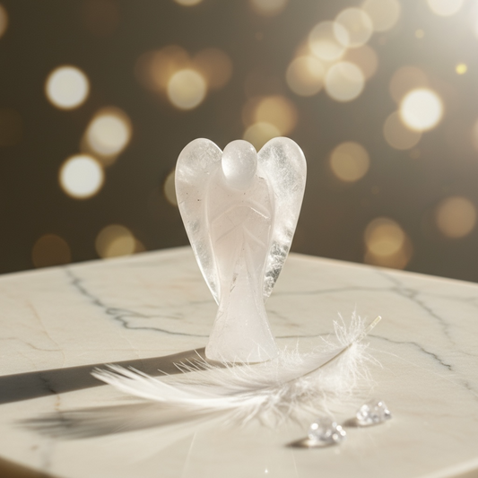 Rose Quartz Angel – Angel of Love, Compassion & Emotional Healing