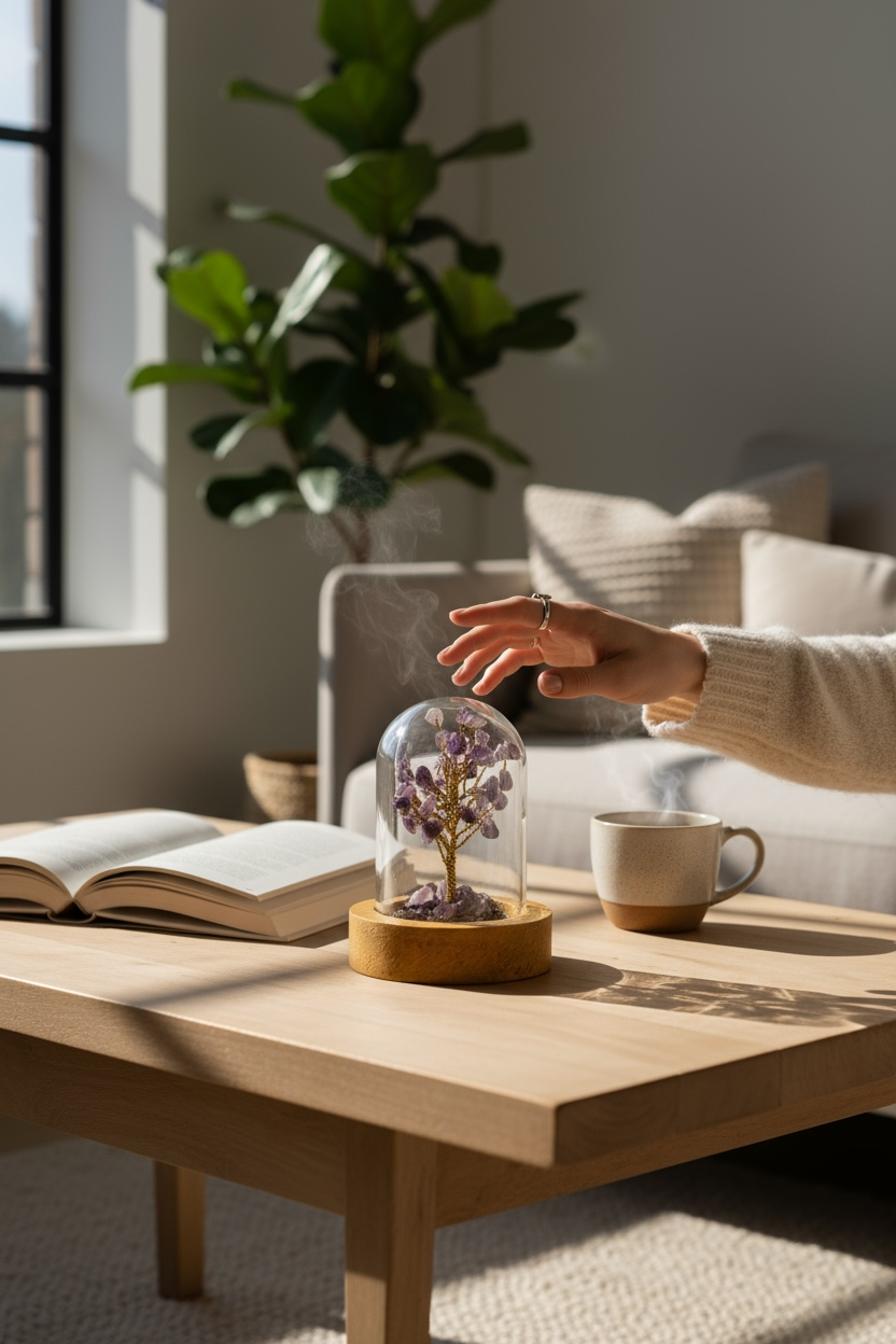 Amethyst Miniature Tree – Stone of Peace, Intuition & Spiritual Healing