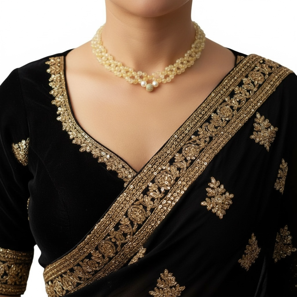 Citrine Bloom Statement Choker Necklace