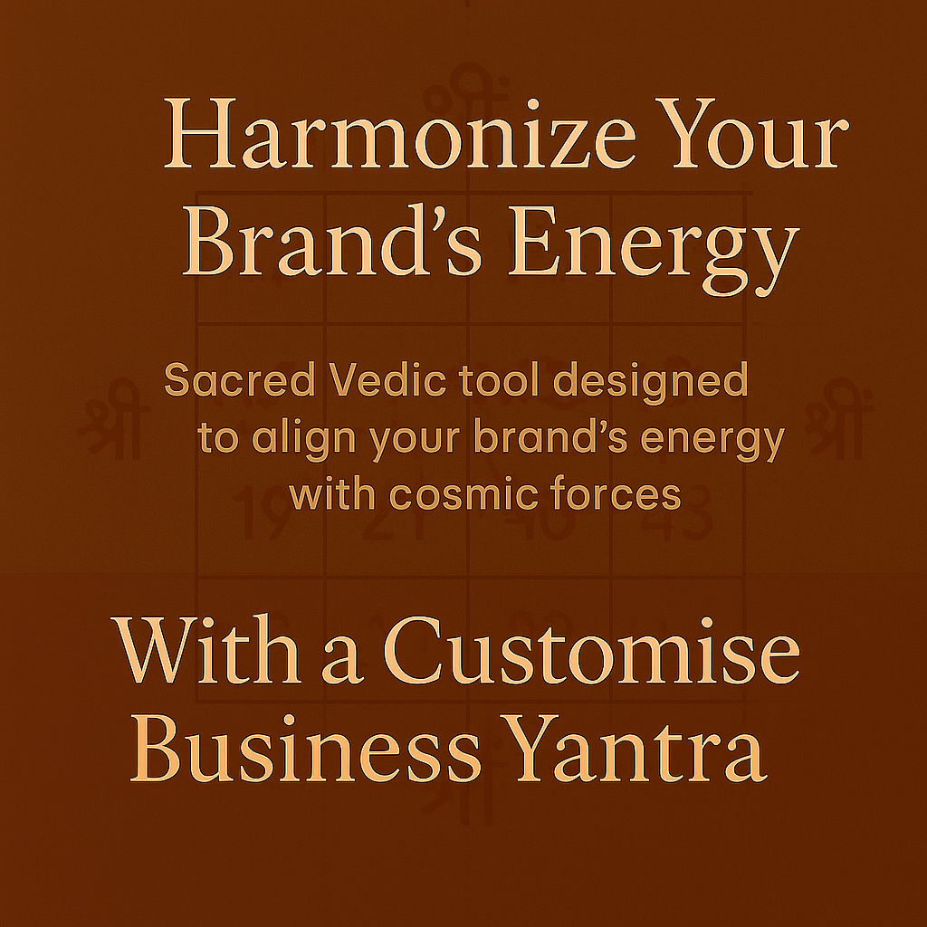 Customise Business Yantra - Tailored Divine Geometry for Prosperity