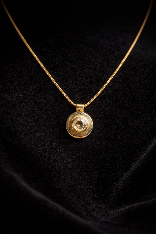 Citrine Pendant – Stone of Abundance, Confidence & Manifestation