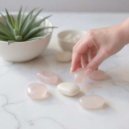 Rose Quartz Tumble Stone – Love, Healing & Emotional Harmony