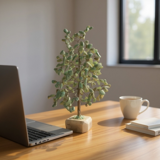 Amazonite Crystal Tree – Communication, Calm & Manifestation