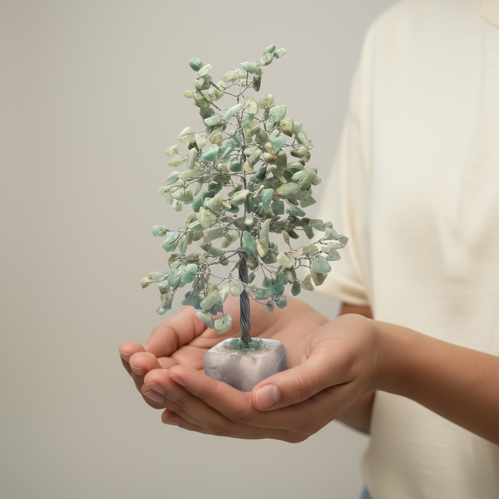 Amazonite Crystal Tree – Communication, Calm & Manifestation