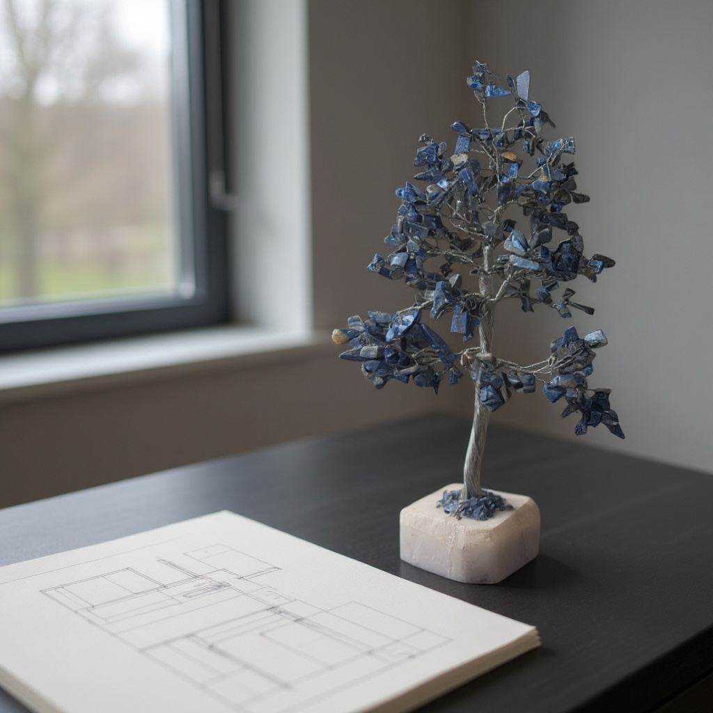 Lapis Lazuli Crystal Tree – Wisdom, Communication & Inner Truth