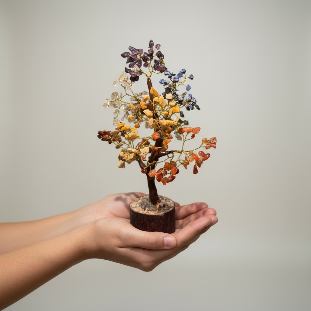 Seven Chakra Crystal Tree – Balance, Healing & Energy Flow