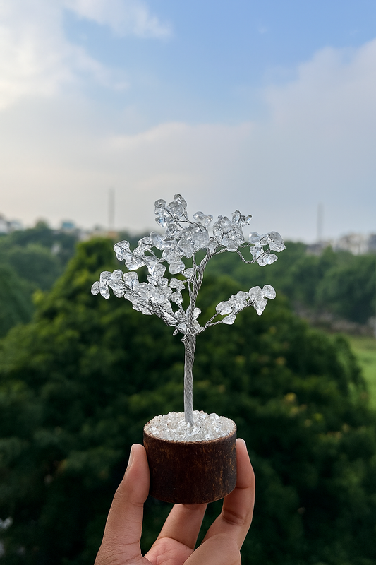 Clear Quartz Amplification Crystal Tree