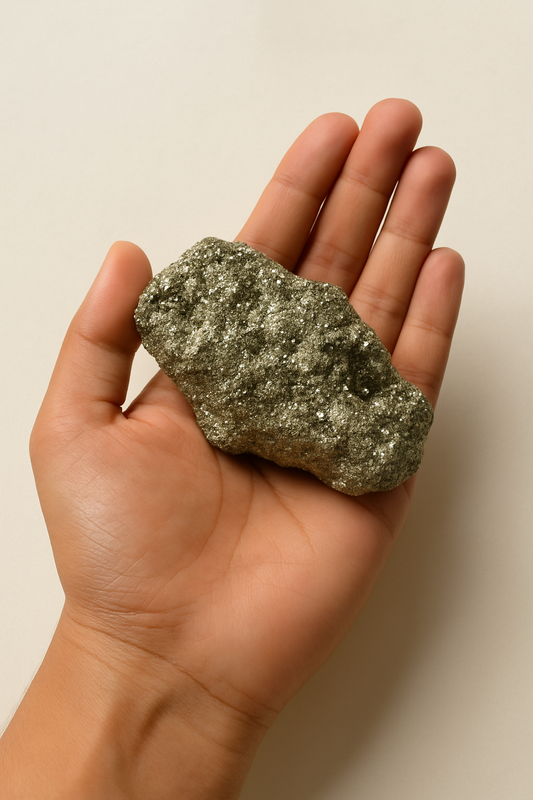 Raw Pyrite Cluster for Wealth & Protection