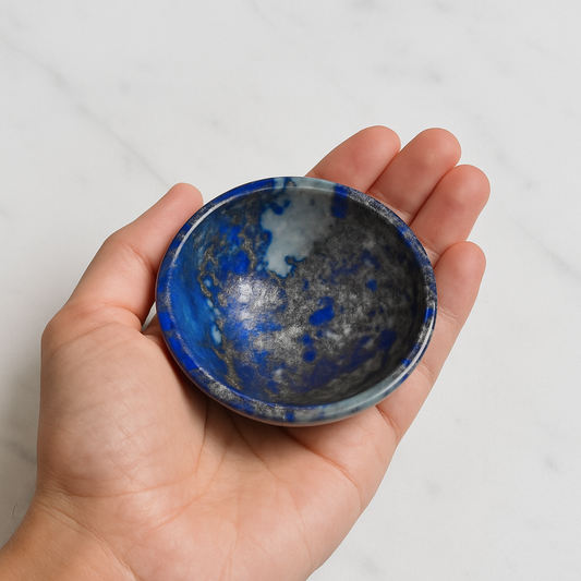 Lapis Lazuli Crystal Bowl
