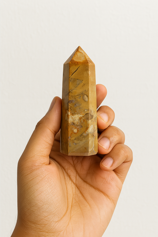 Polychrome Jasper Tower – Grounding & Emotional Rebirth