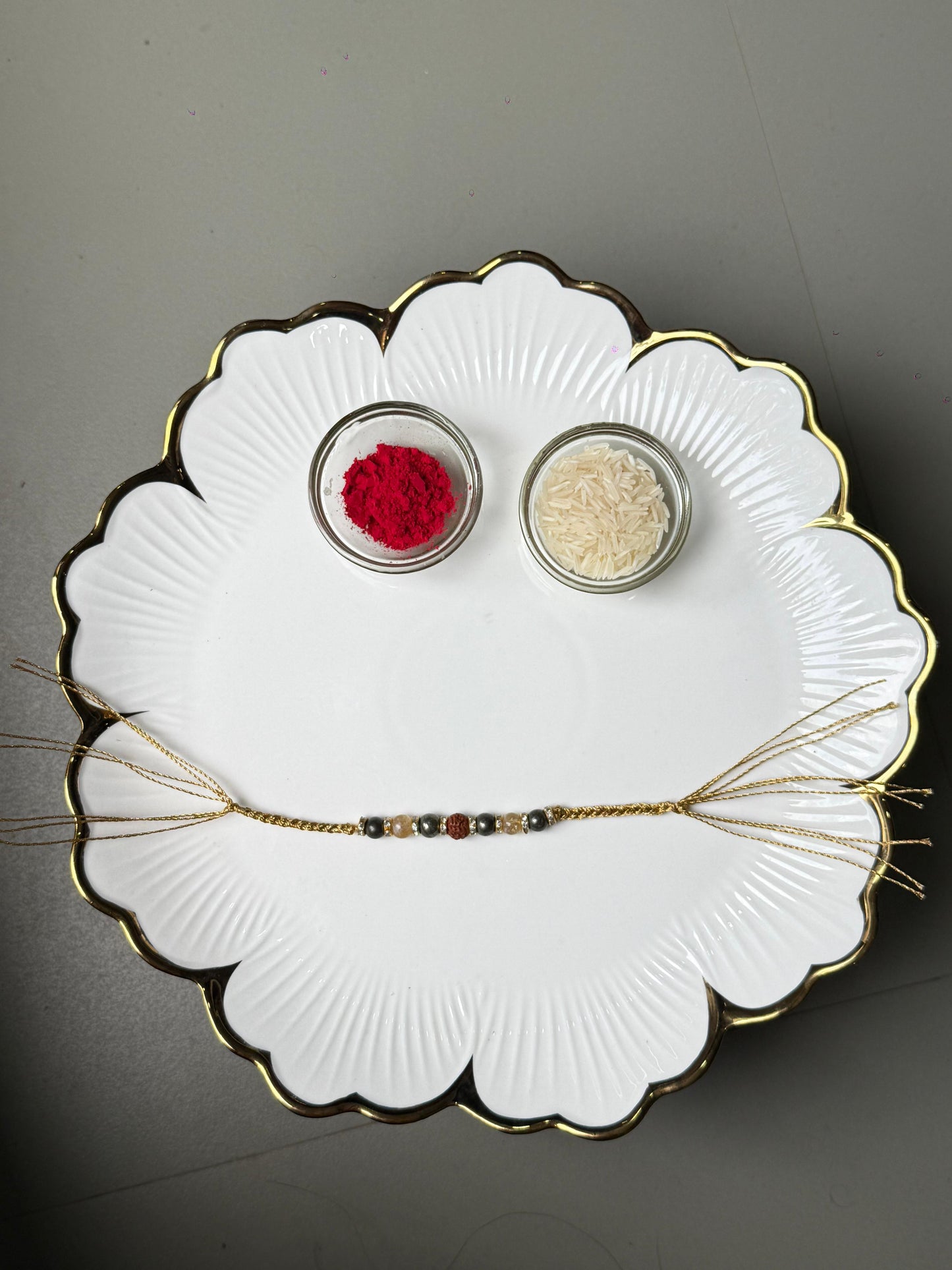 Suraksha Sutra Rakhi – For Strength, Wisdom & Divine Protection