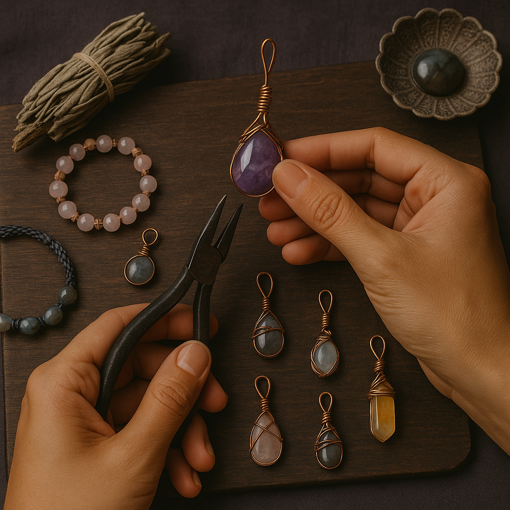 Why Handmade Crystal Jewelry Carries Stronger Energy: The Power of Human Touch