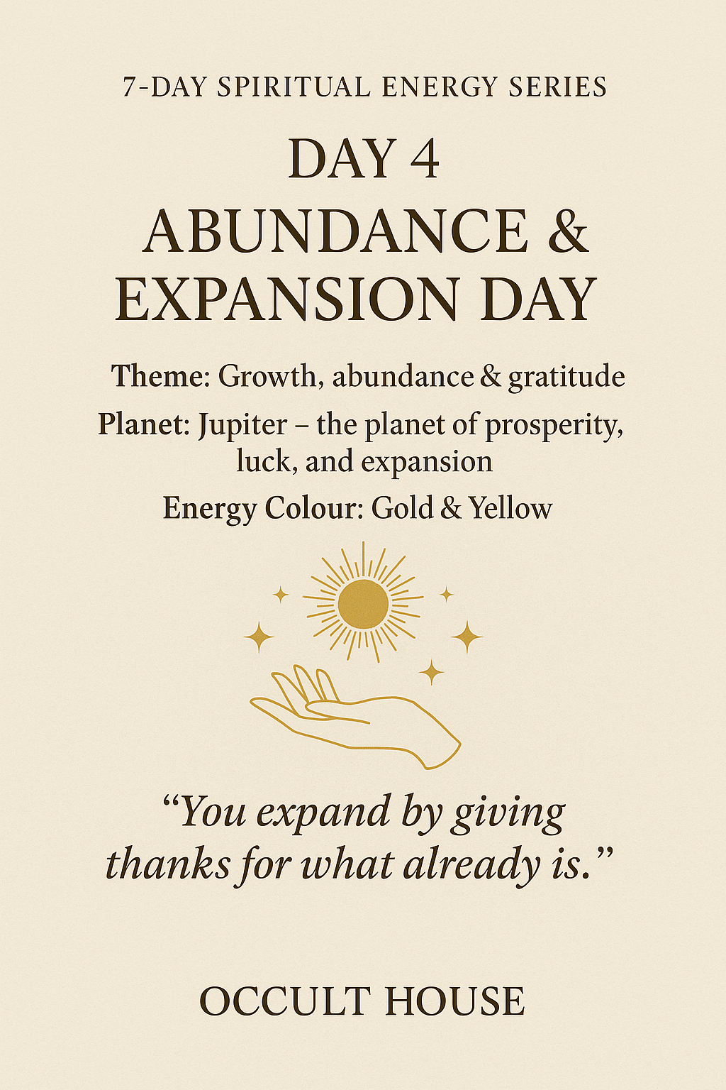 Abundance & Expansion Day