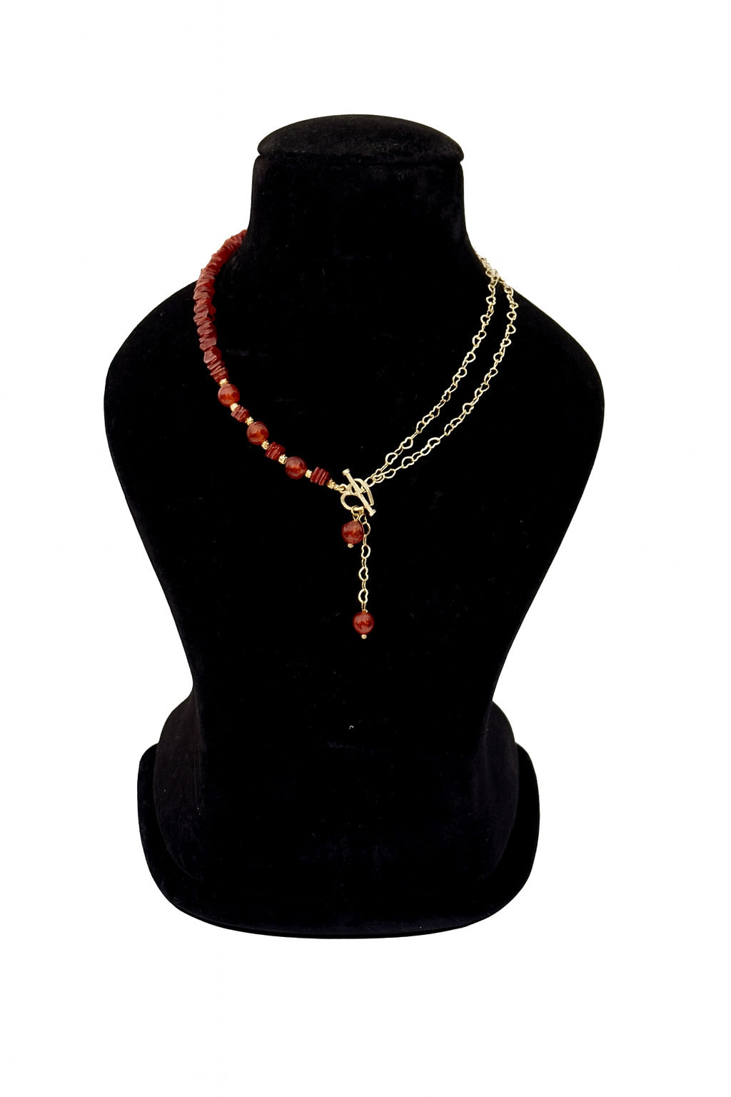 Carnelian Necklace – Crystal of Confidence, Creativity & Motivation