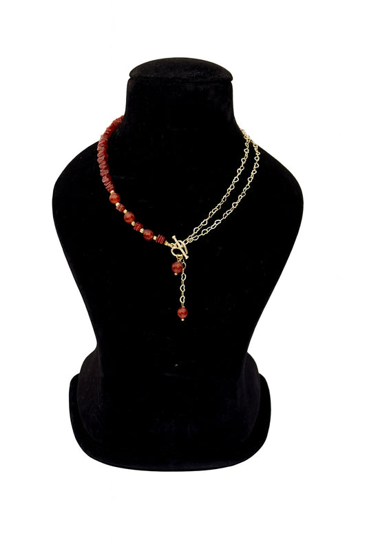 Carnelian Necklace – Crystal of Confidence, Creativity & Motivation