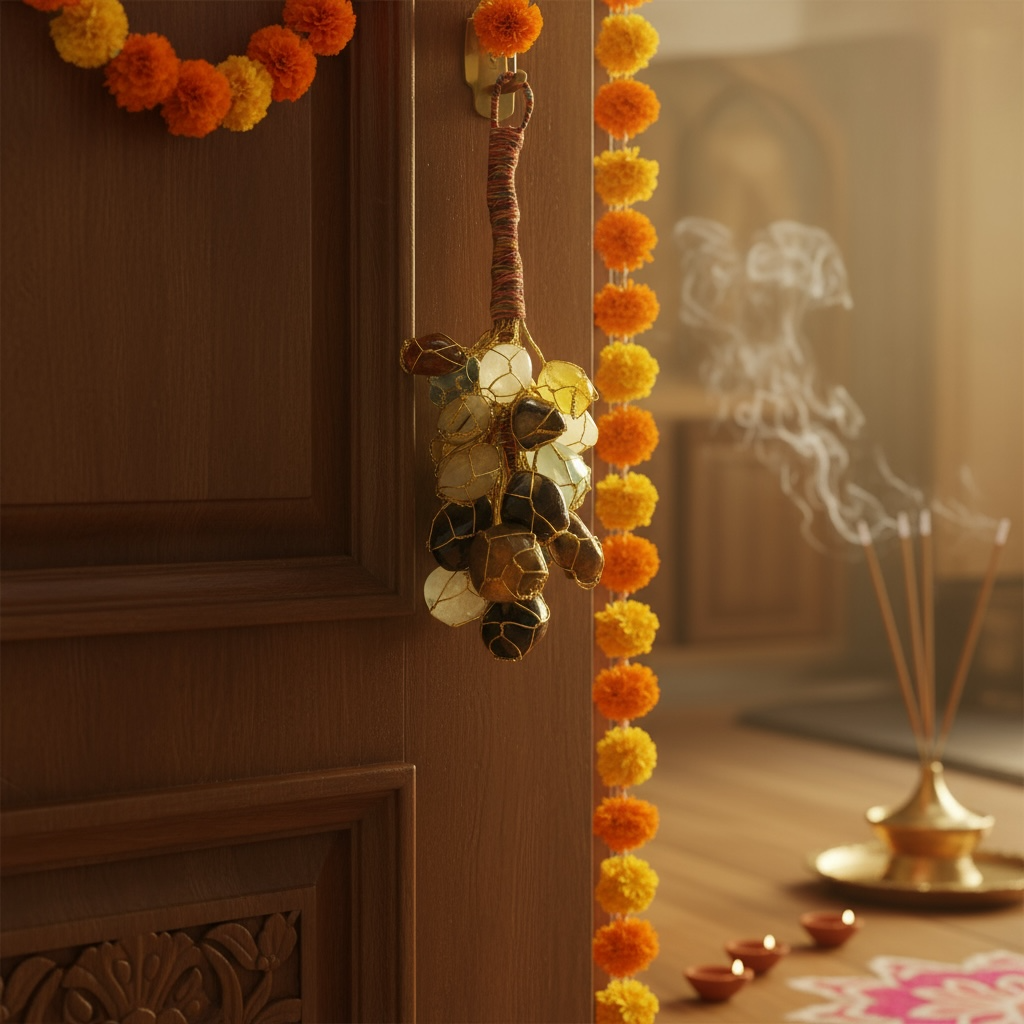 7 Chakra Toran – Energetic Home Decor for Balance, Harmony & Protection