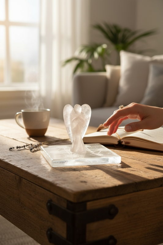 Rose Quartz Angel – Angel of Love, Compassion & Emotional Healing