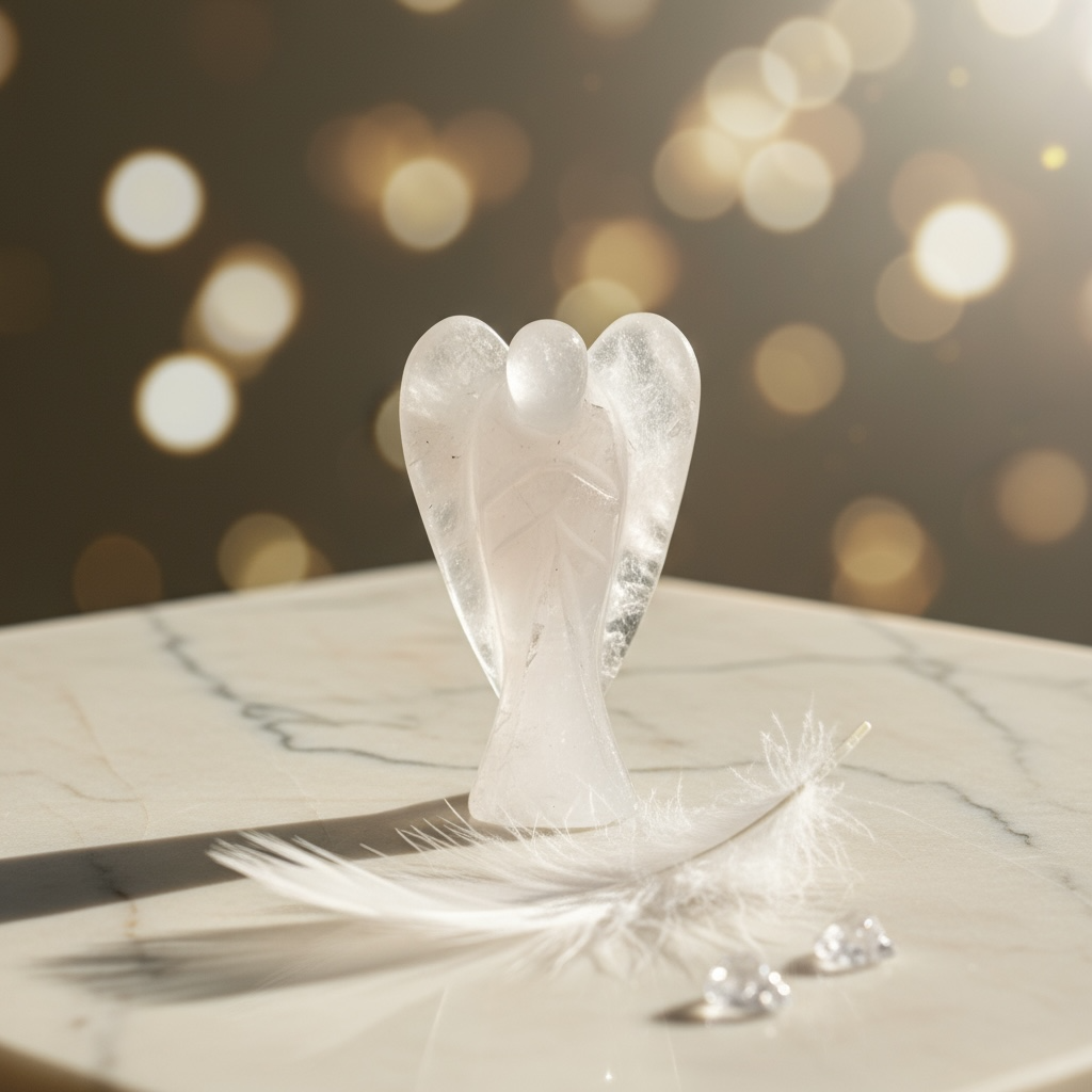 Rose Quartz Angel – Angel of Love, Compassion & Emotional Healing