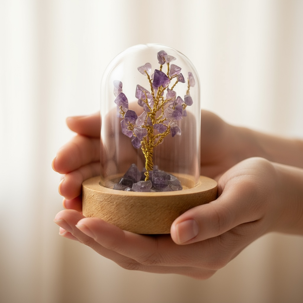Amethyst Miniature Tree – Stone of Peace, Intuition & Spiritual Healing