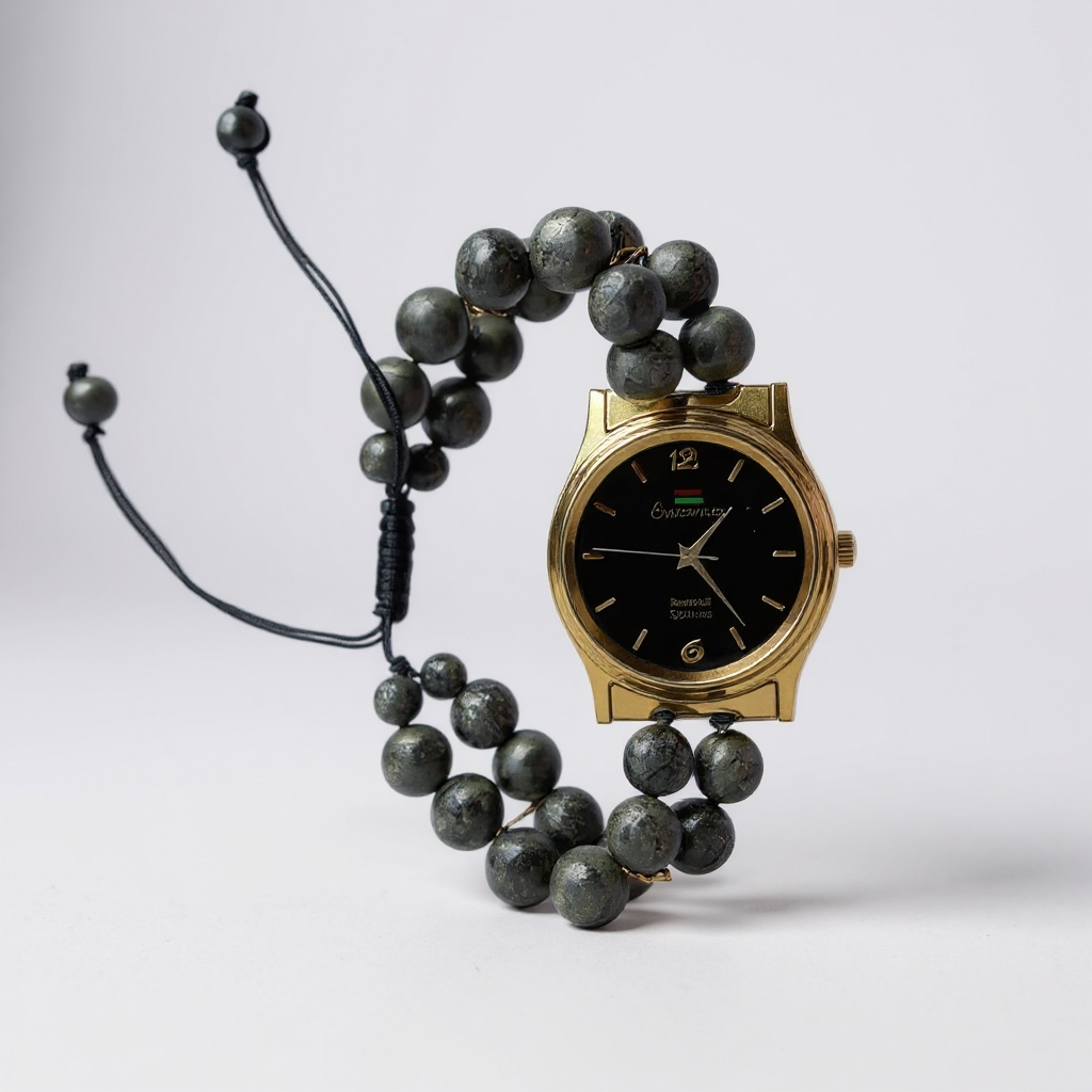 Pyrite Crystal Watch – Timepiece of Wealth, Protection & Power