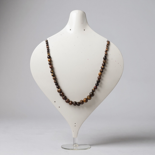 Tiger Eye Necklace – Crystal of Strength, Confidence & Protection