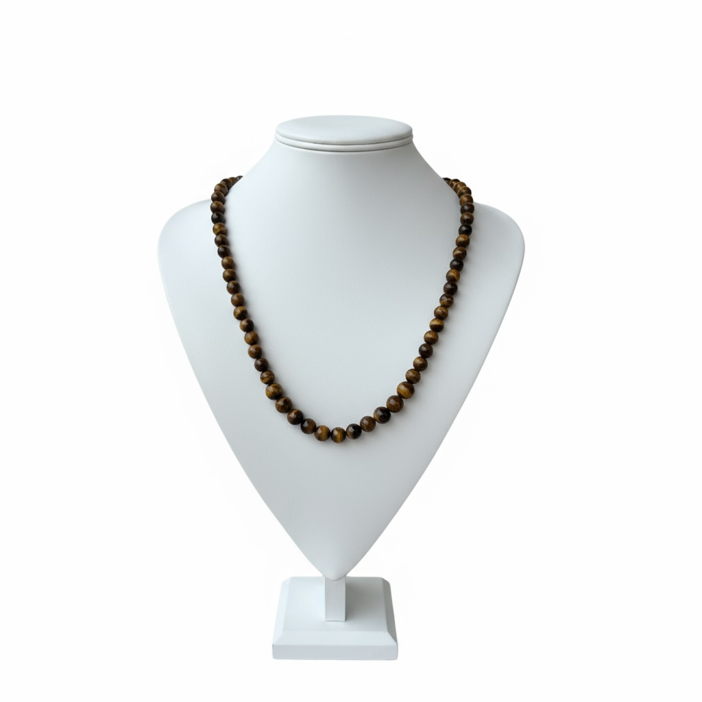 Tiger Eye Necklace – Crystal of Strength, Confidence & Protection
