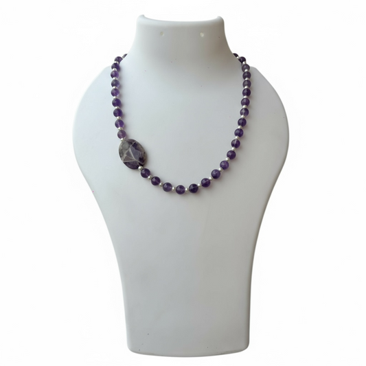 Amethyst Necklace – Crystal of Peace, Intuition & Spiritual Protection