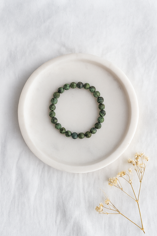 African Turquoise/ Chakra Balancing Bracelet