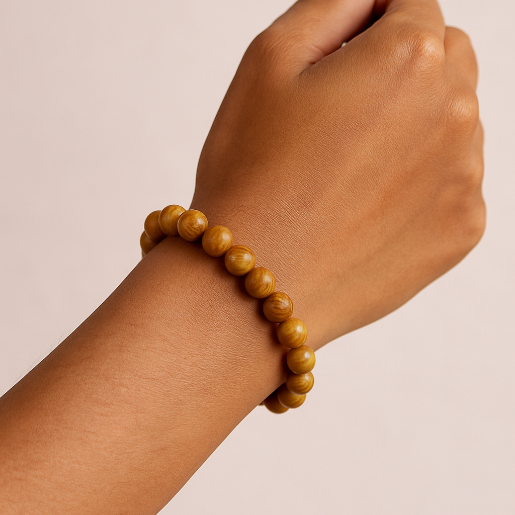 Camel Jasper Grounding & Stability Bracelet Stone of Inner Strength