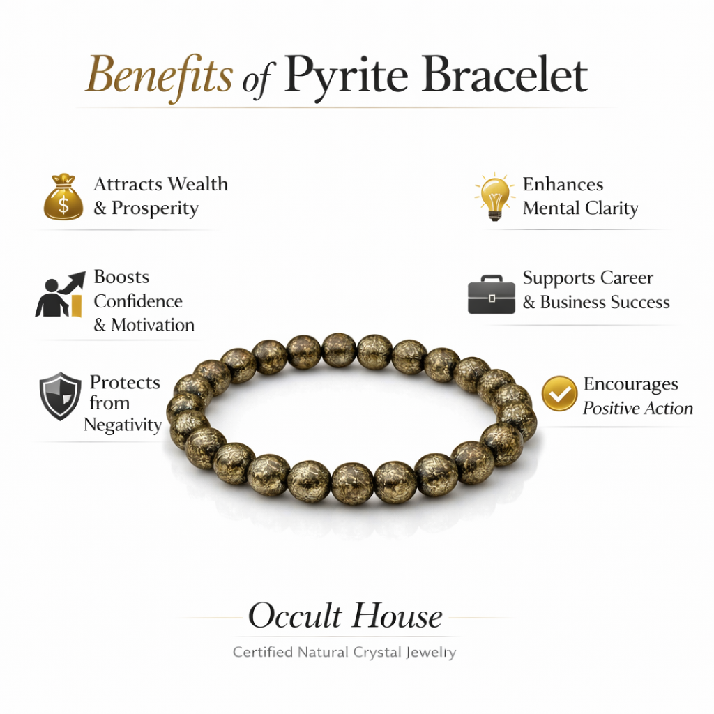 Pyrite Wealth Magnet Bracelet