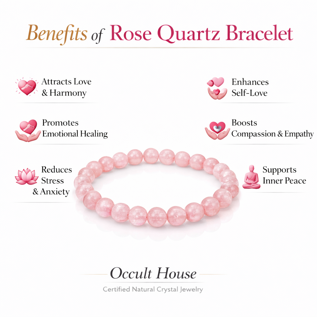 Rose Quartz Love & Healing Bracelet