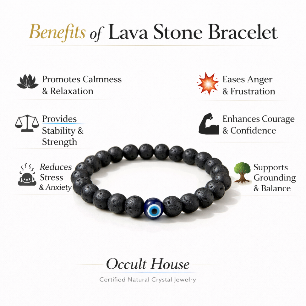 Lava Stone Protection Bracelet