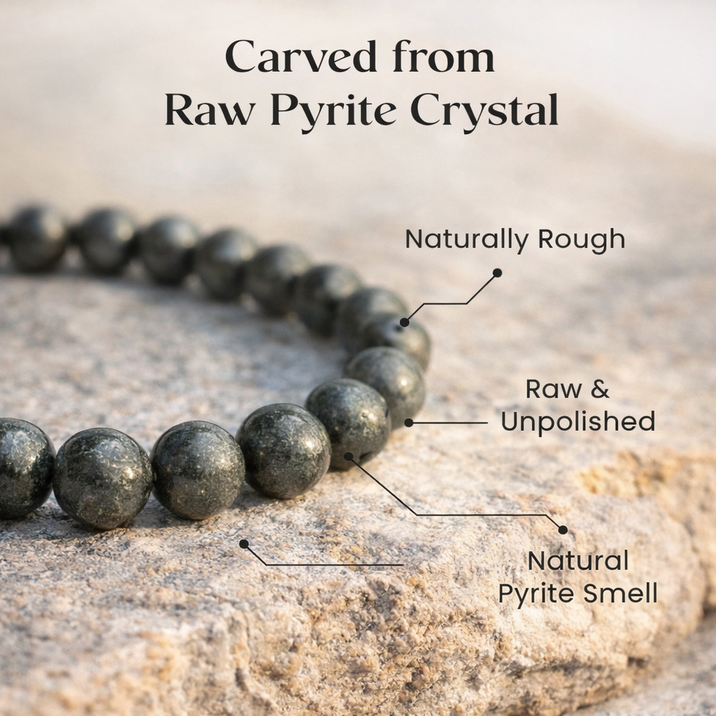 Pyrite Wealth Magnet Bracelet