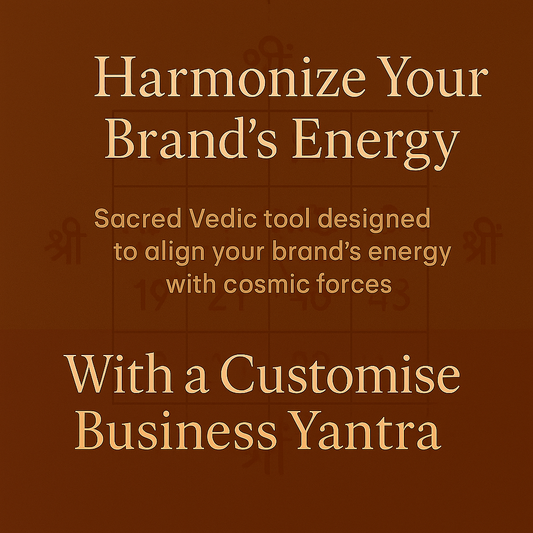 Customise Business Yantra - Tailored Divine Geometry for Prosperity