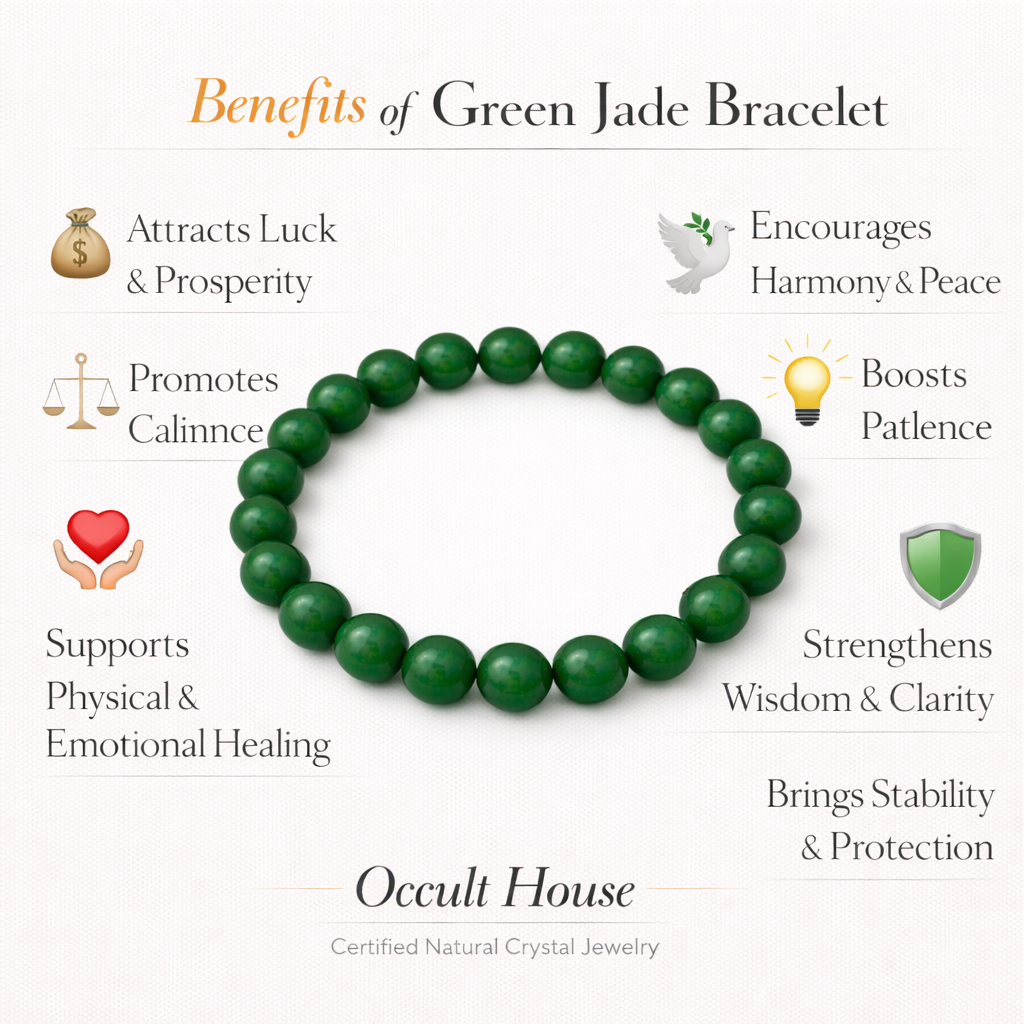 Green Jade Abundance & Harmony Bracelet