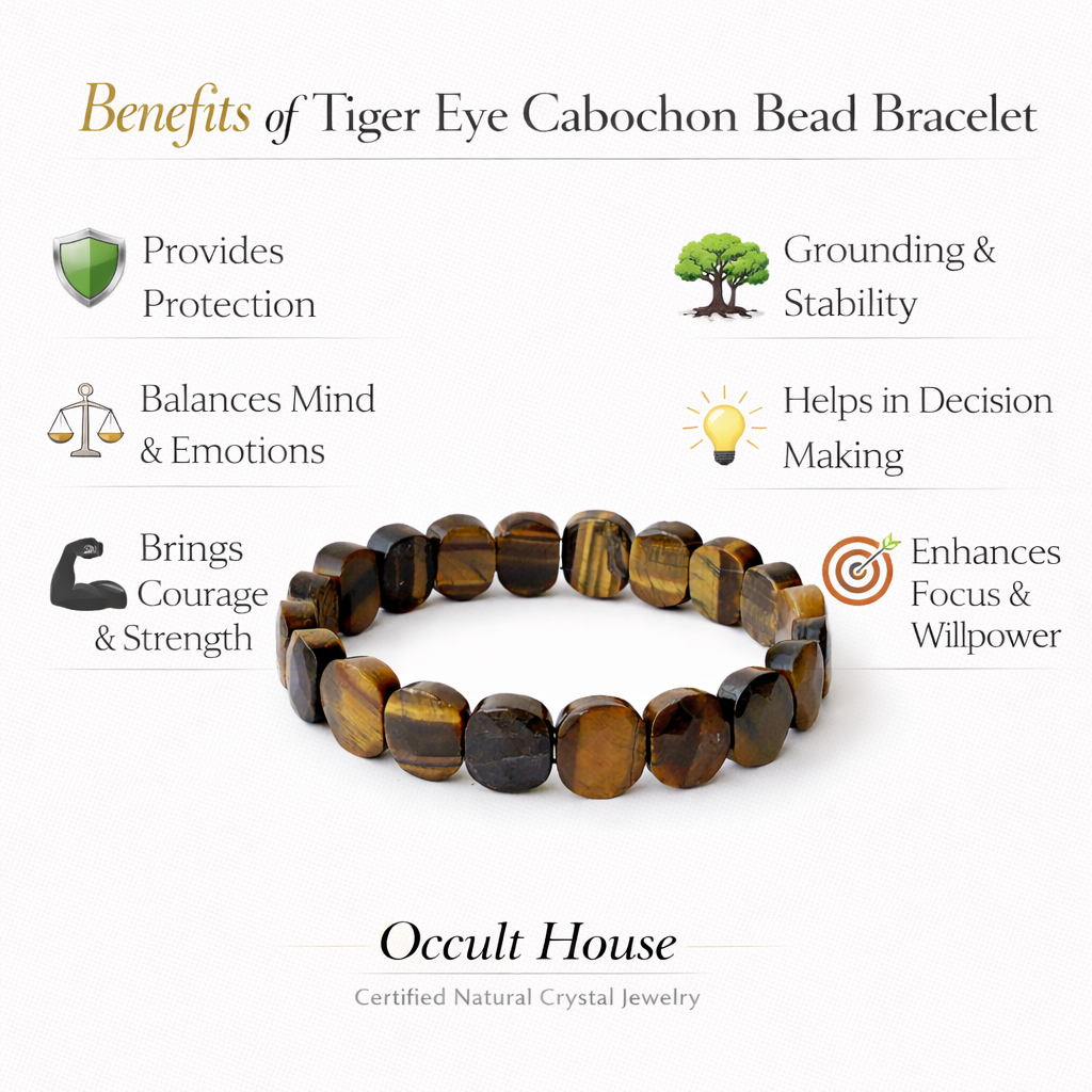 Tiger Eye Power Barrel Bracelet