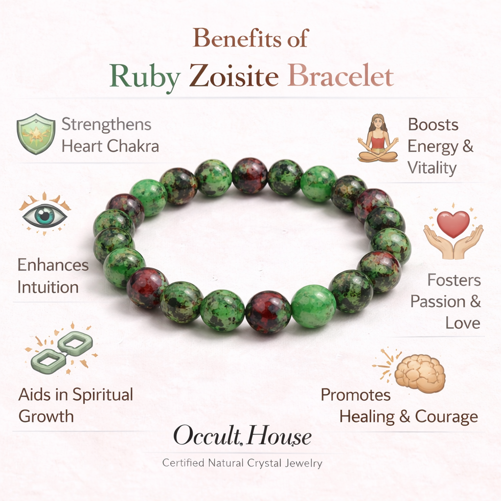 Rubyzosite Bracelet