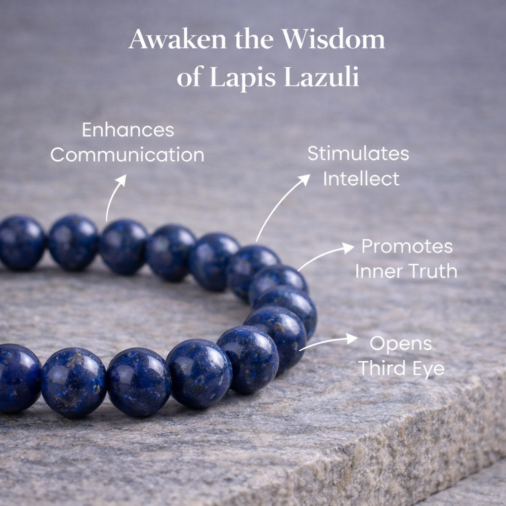 Lapis Lazuli Wisdom Bracelet