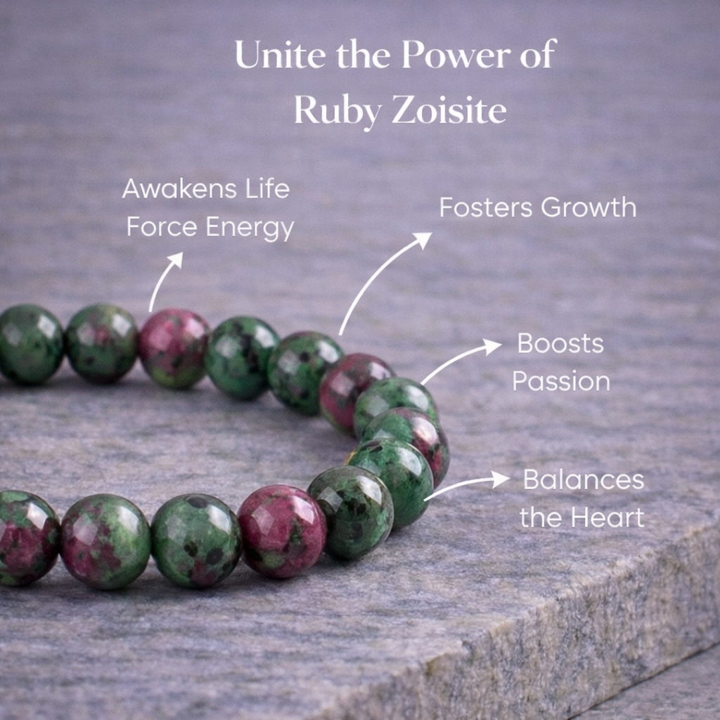 Rubyzosite Bracelet