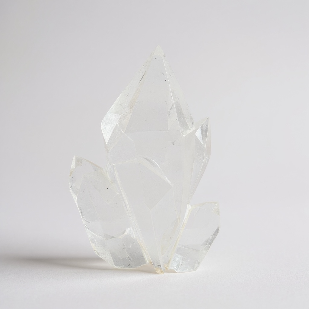 Clear Quartz (Sphatik) Family Cluster – Master Healer Crystal for Clarity, Cleansing & Energy Amplification