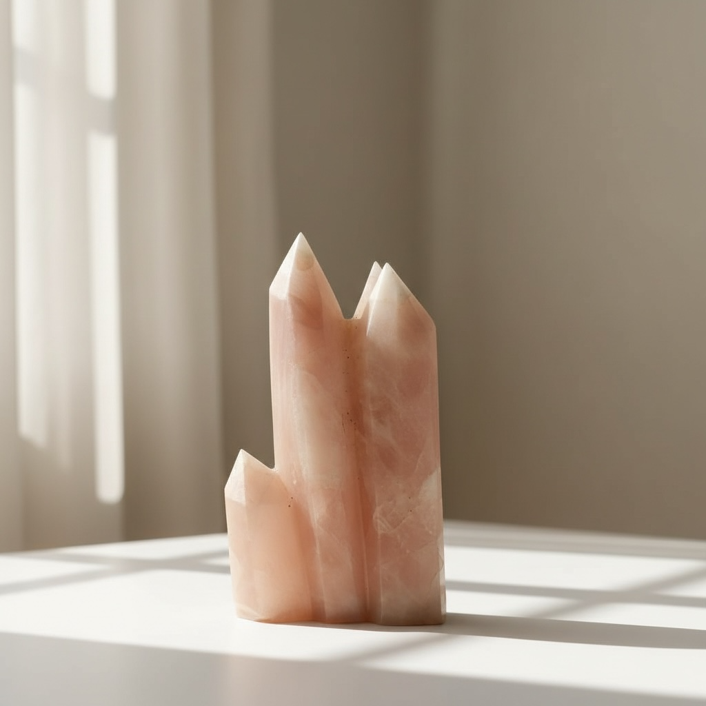 Rose Quartz Family Cluster – Crystal of Love, Harmony & Emotional Healing