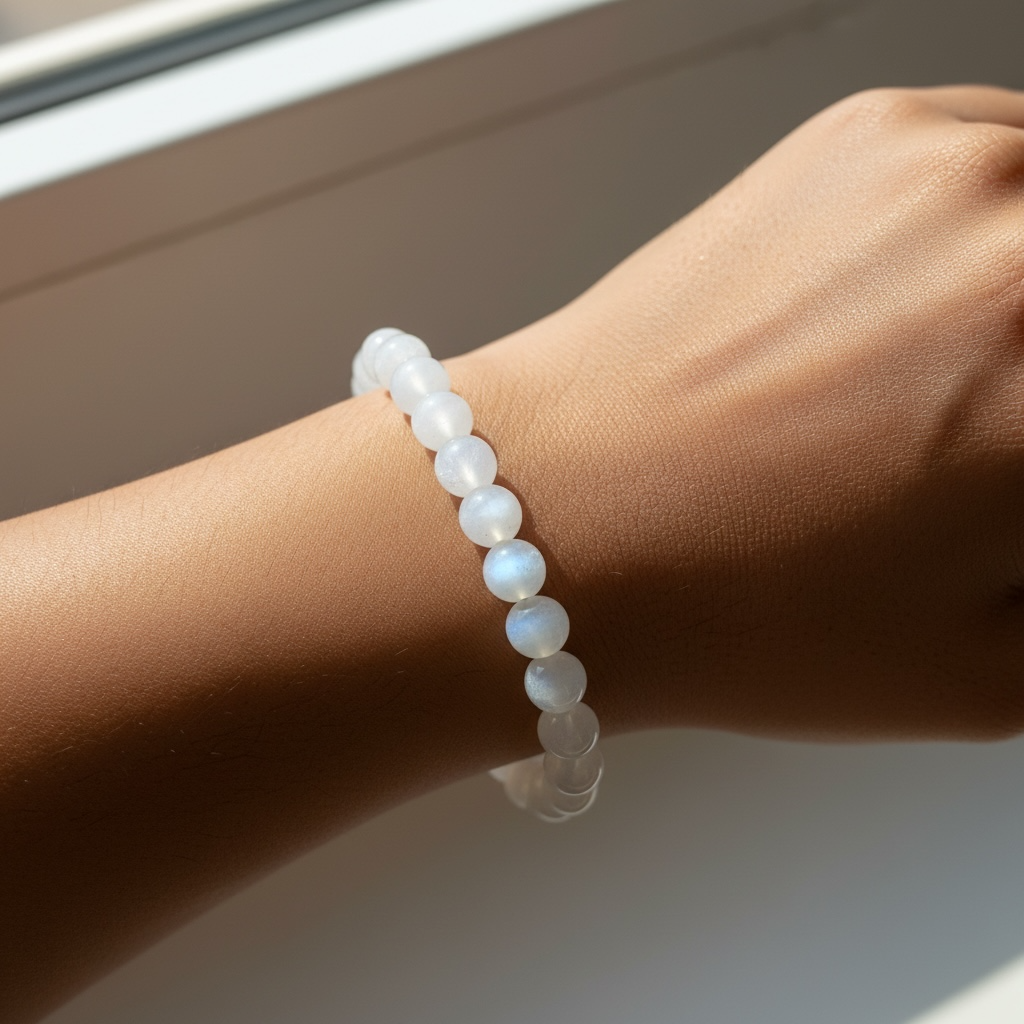 Rainbow Moonstone Bracelet