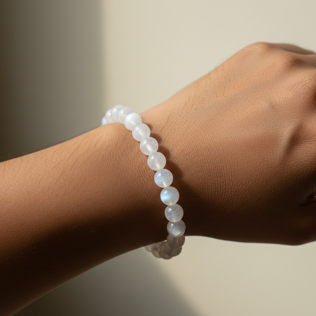 Rainbow Moonstone Bracelet