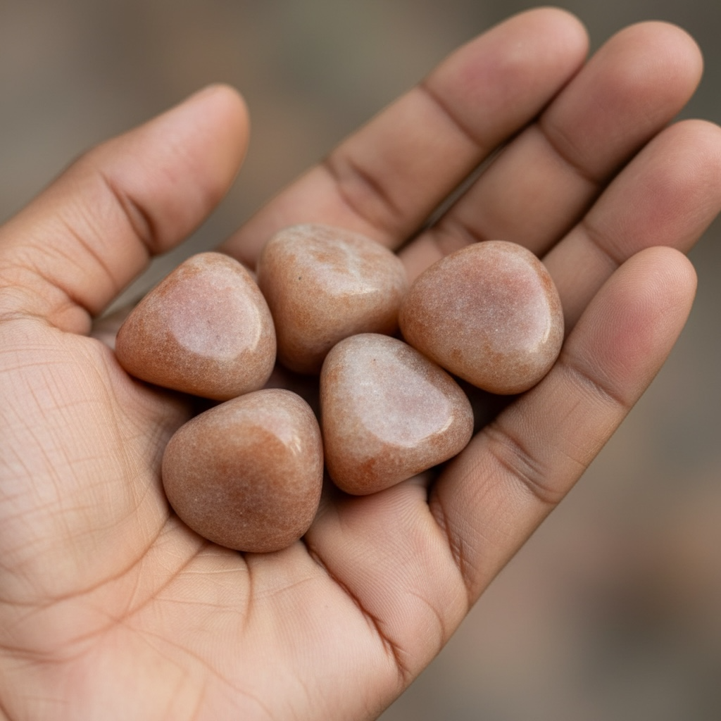 Sunstone Tumble Stones – Joy, Confidence & Abundance Energy