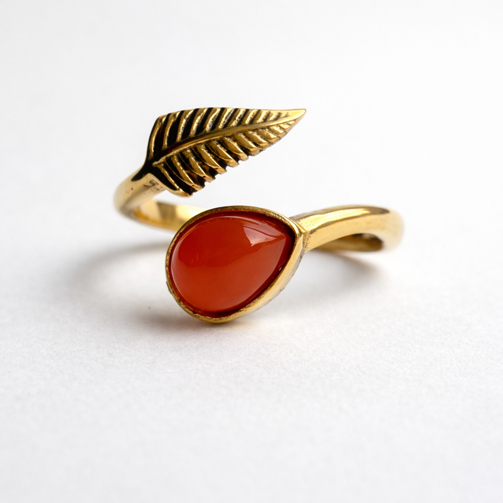 Carnelian Ring – Confidence, Creativity & Action Energy